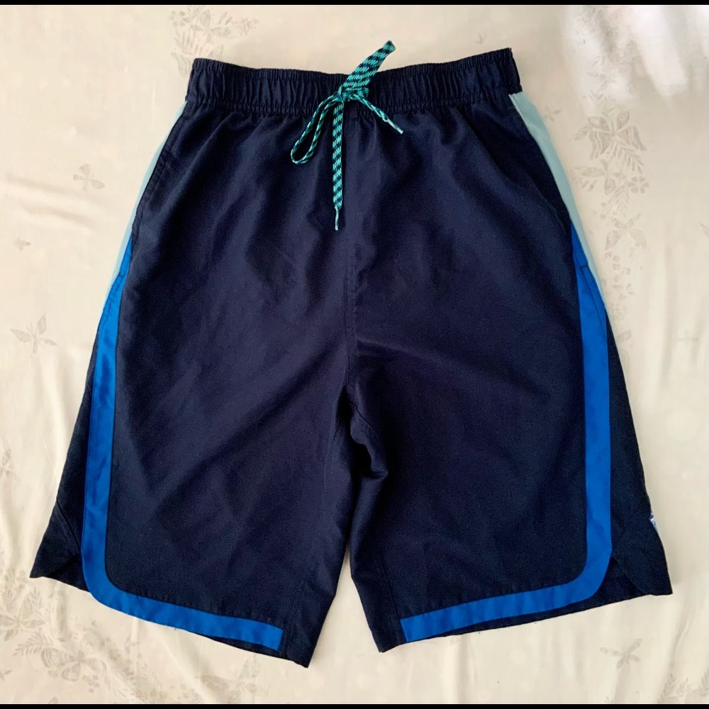 Nike Board Shorts - Mesh Lined Swim Trunks w/ Drawstring Mens size Small…